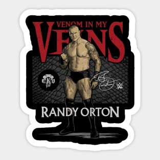 Randy Orton Venom In My Veins Sticker